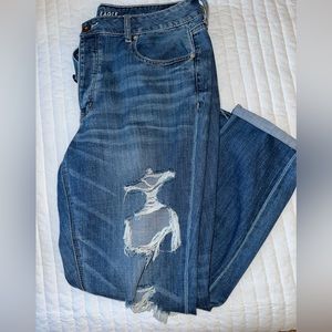 AE button front Tom girl jeans